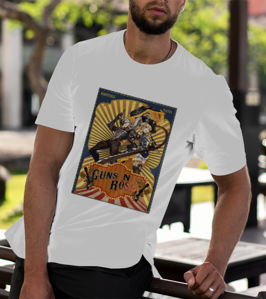 Guns N Roses Navia Boothill Style Concept T-Shirt