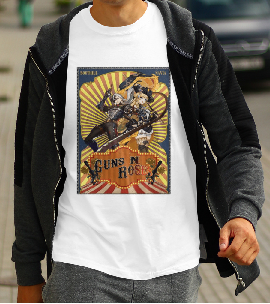 Guns N Roses Navia Boothill Style Concept T-Shirt