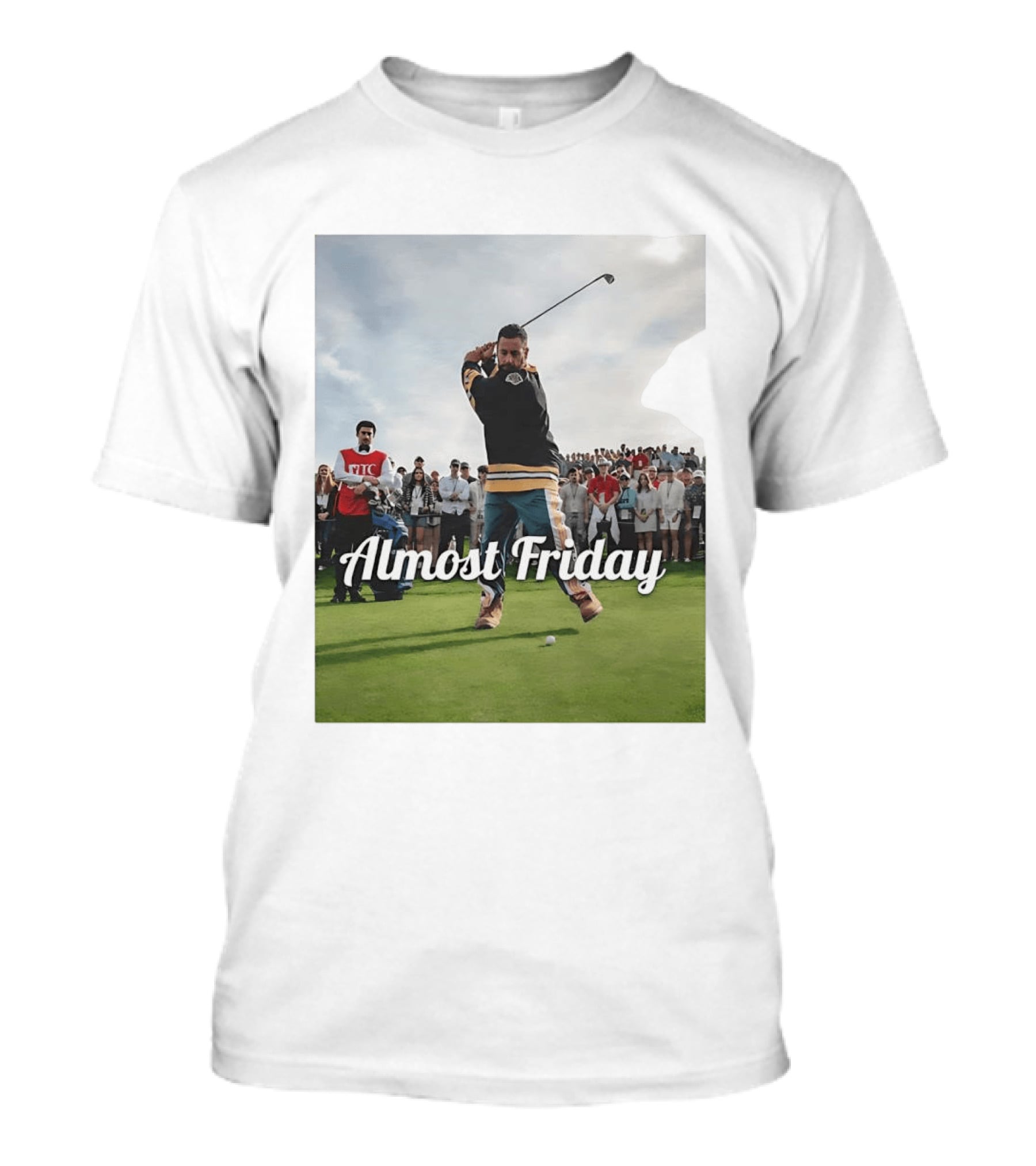 Happy Gilmore Almost Friday Hockey Golf Scene T-Shirt