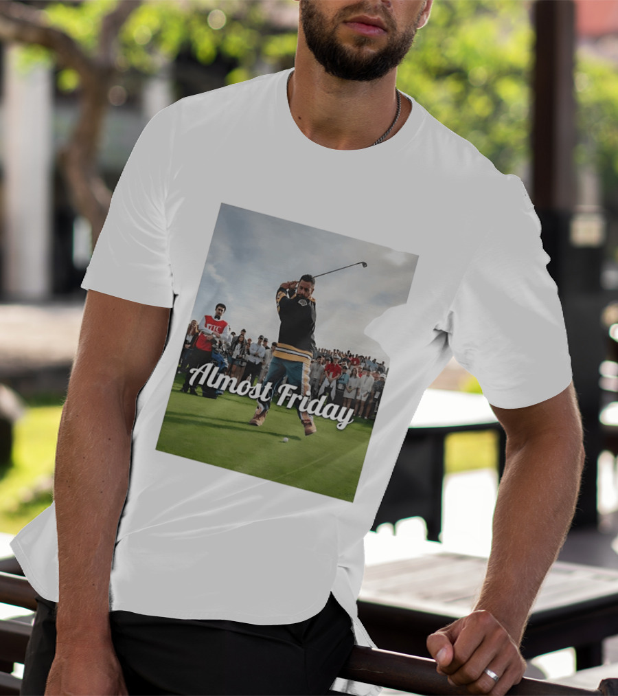 Happy Gilmore Almost Friday Hockey Golf Scene T-Shirt