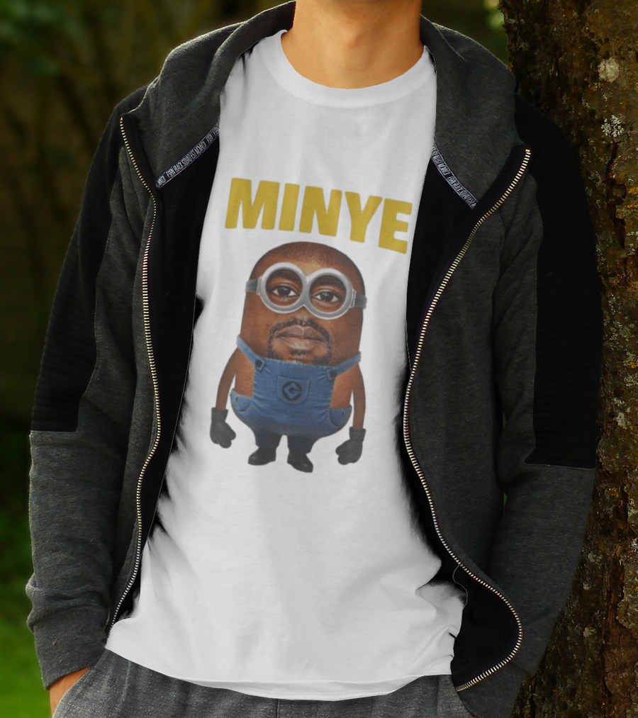 Minye Kanye Fusion Character Minion T-Shirt