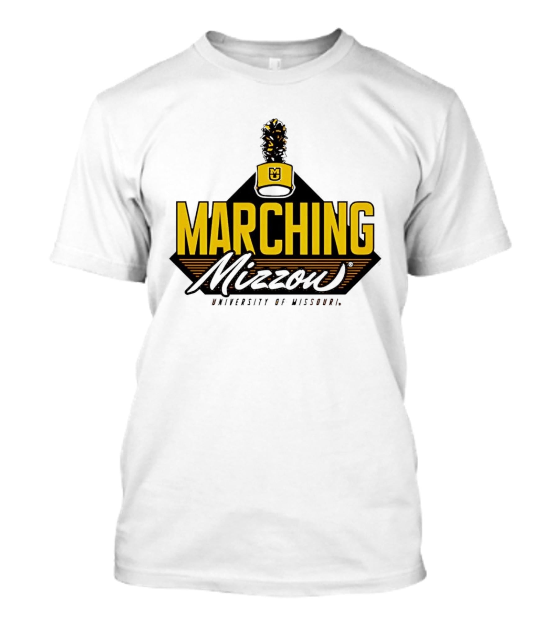 Marching Mizzou University Of Missouri Oval Tiger Head 2024 T-Shirt