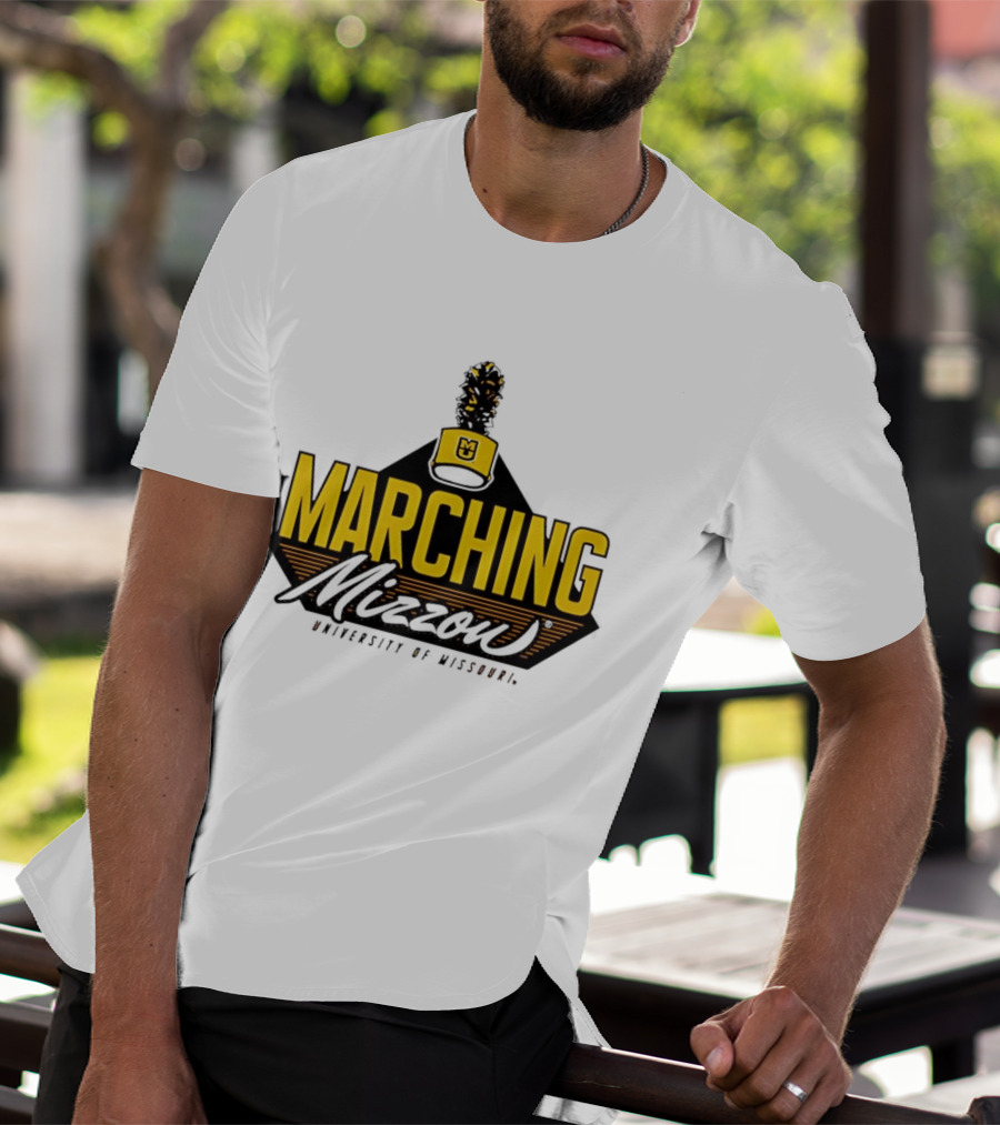 Marching Mizzou University Of Missouri Oval Tiger Head 2024 T-Shirt