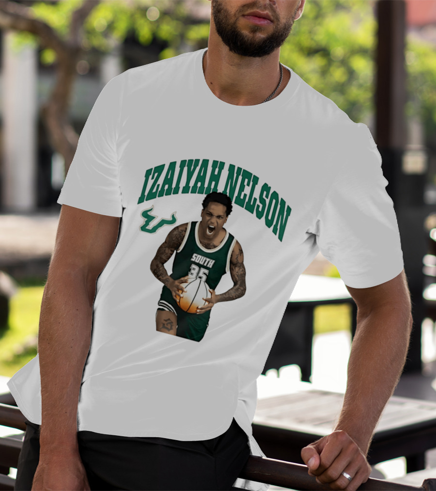 Izaiyah Nelson South Florida Bulls Basketball 35 T-Shirt
