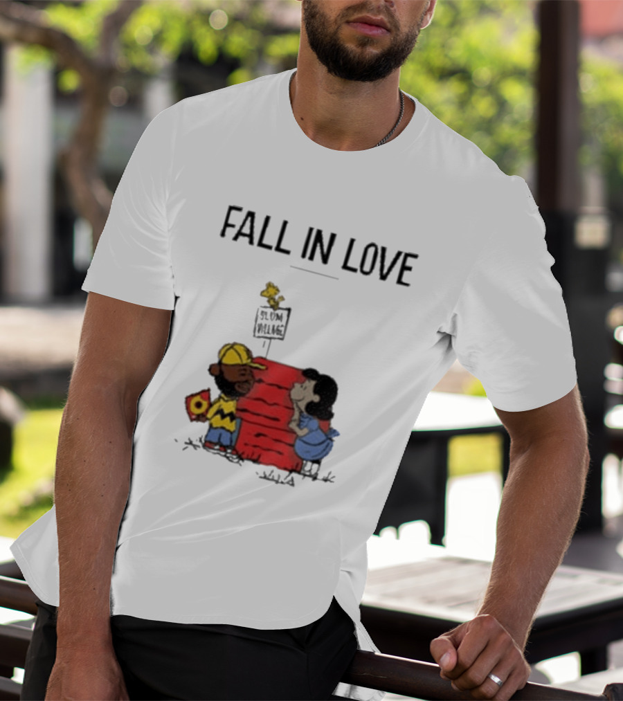 Fall In Love J Dilla Slum Village Lucy Peanuts T-Shirt