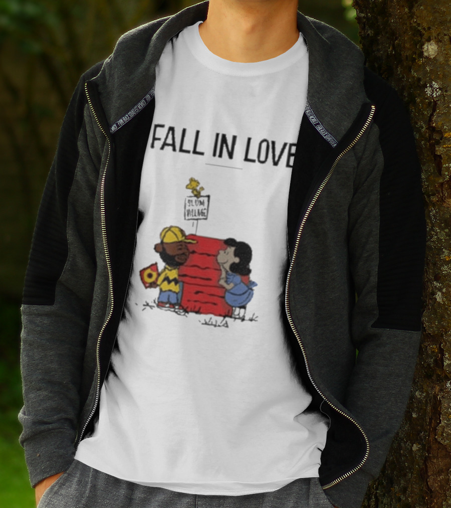 Fall In Love J Dilla Slum Village Lucy Peanuts T-Shirt