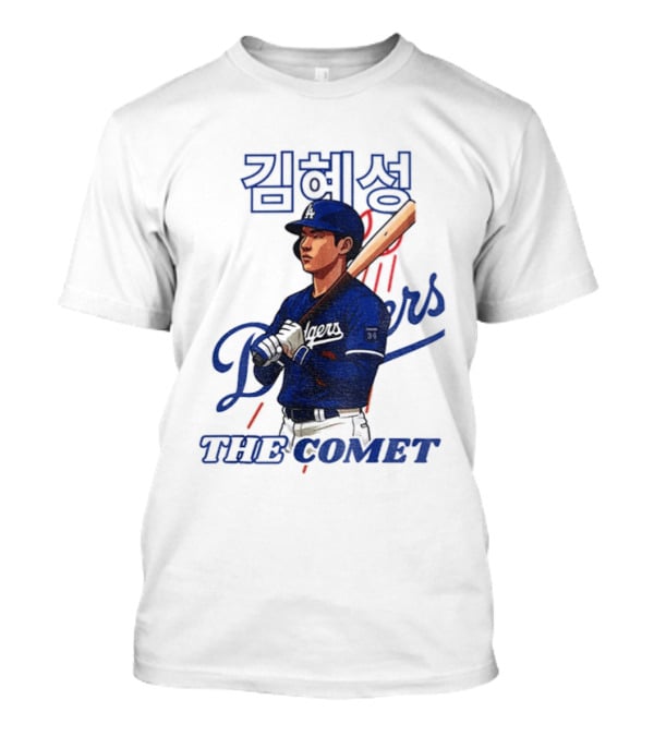 Kim Hye Seong Dodgers Baseball The Comet T-Shirt