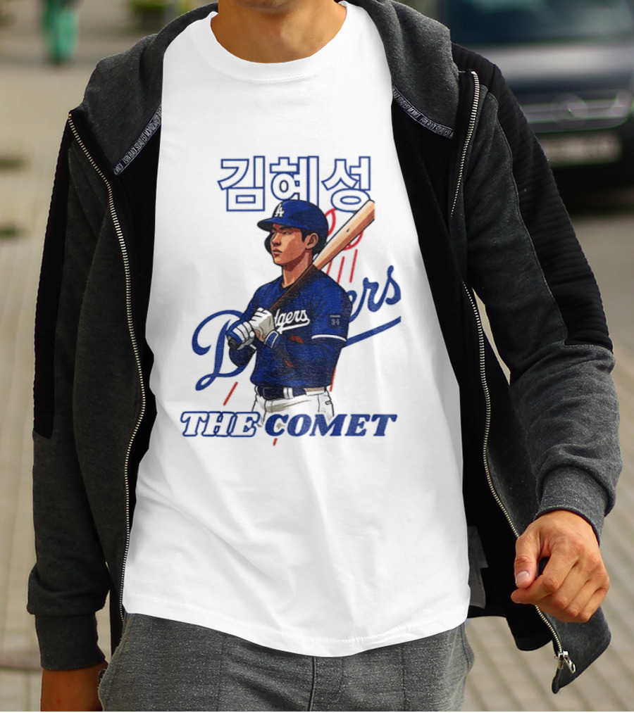 Kim Hye Seong Dodgers Baseball The Comet T-Shirt