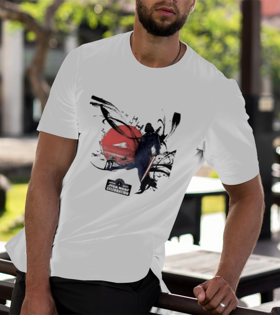 Star Wars Celebration Japan 2025 April 18 20 Darth Vader Samurai Sunburst T-Shirt