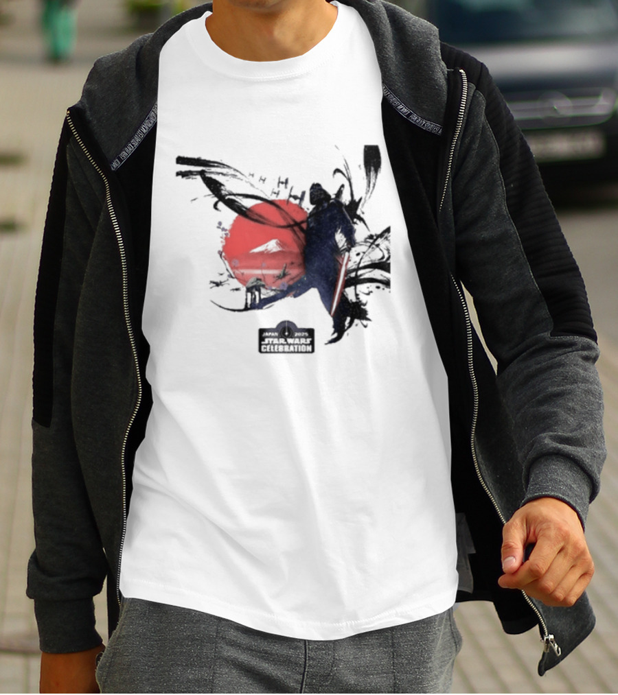 Star Wars Celebration Japan 2025 April 18 20 Darth Vader Samurai Sunburst T-Shirt