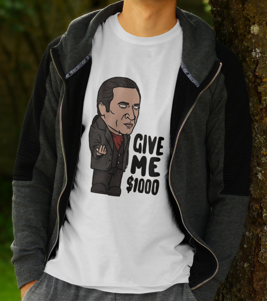 The Sopranos Furio Giunta Cartoon Give Me $1000 T-Shirt