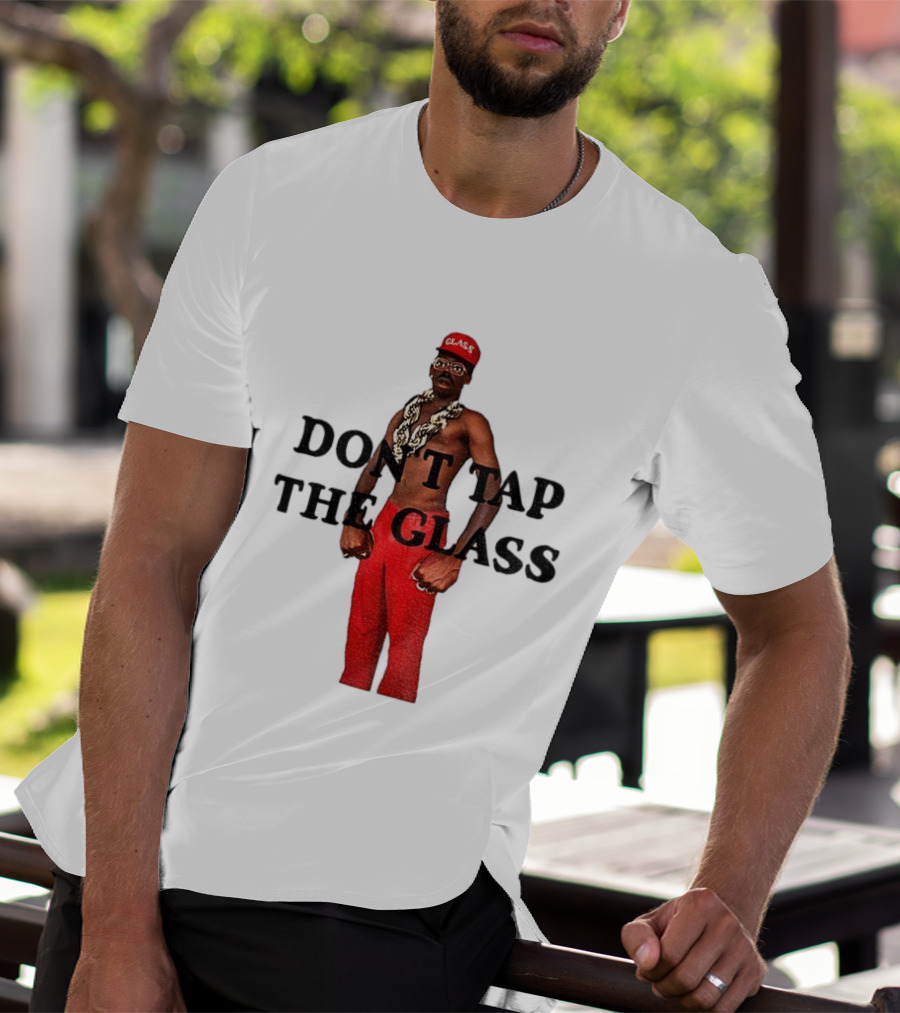 Tyler The Creator Don't Tap The Glass Red Pants Chain Glasses T-Shirt