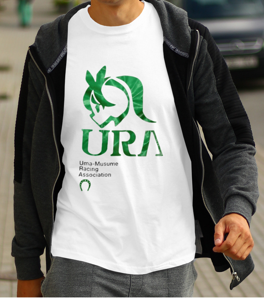 Uma Musume Racing Association URA Green Horse T-Shirt