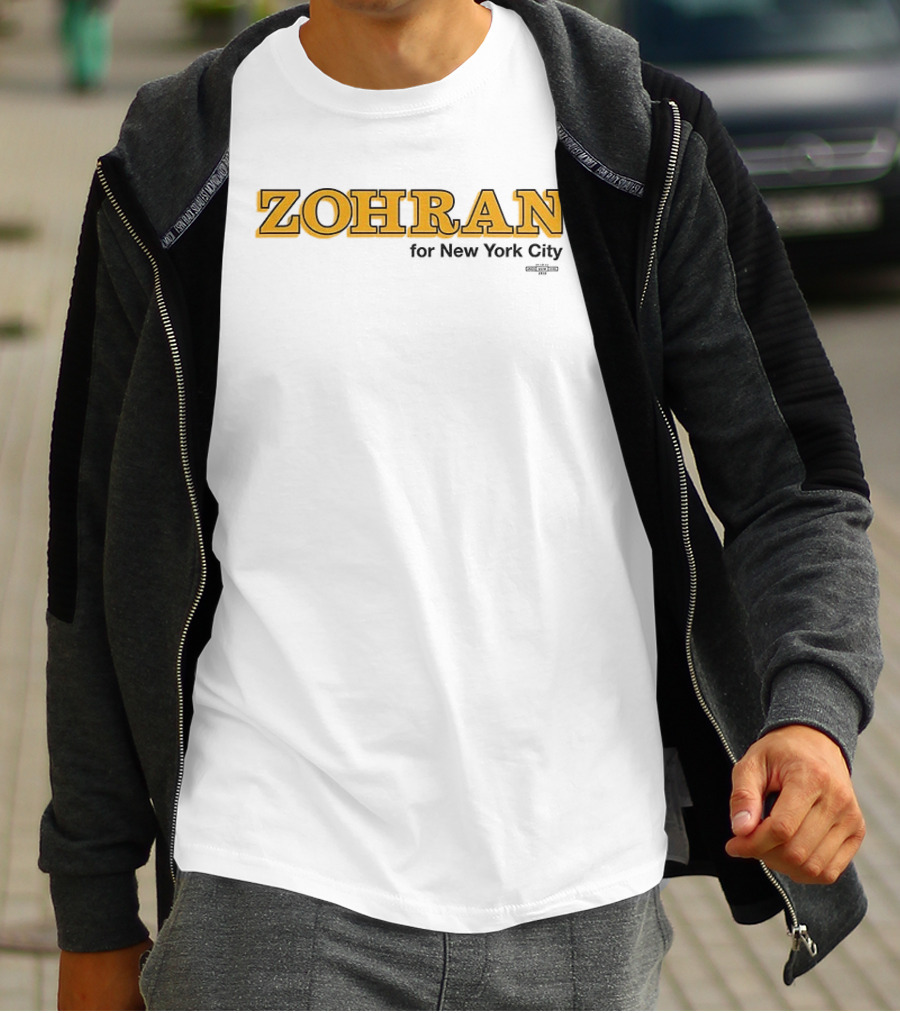 Zohran For New York City Mayor 2025 Campaign Merchandise T-Shirt