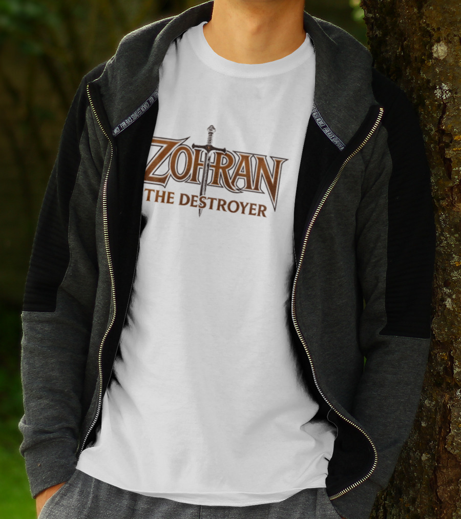 Zohran The Destroyer Mamdani For New York Sword T-Shirt