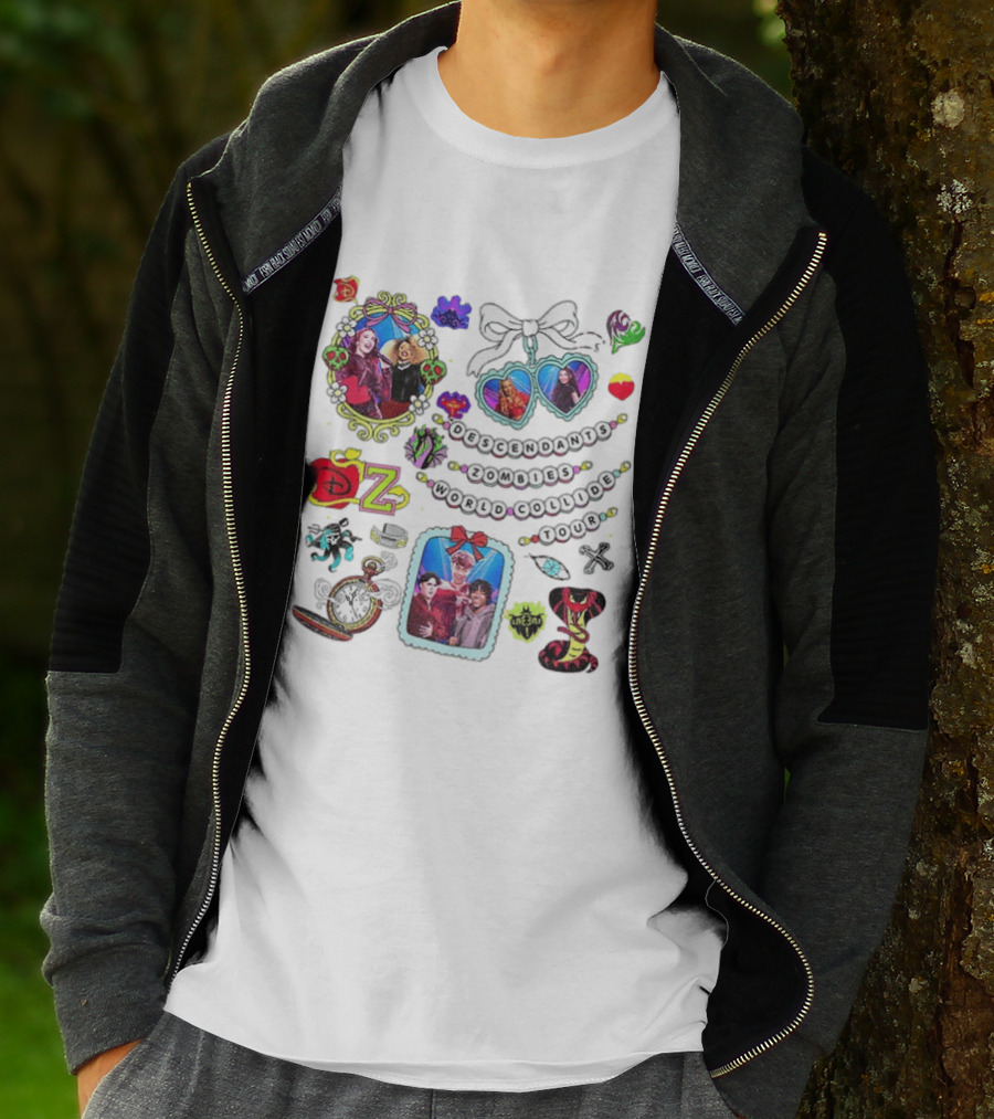 Descendants Zombies World Collide Tour T-Shirt