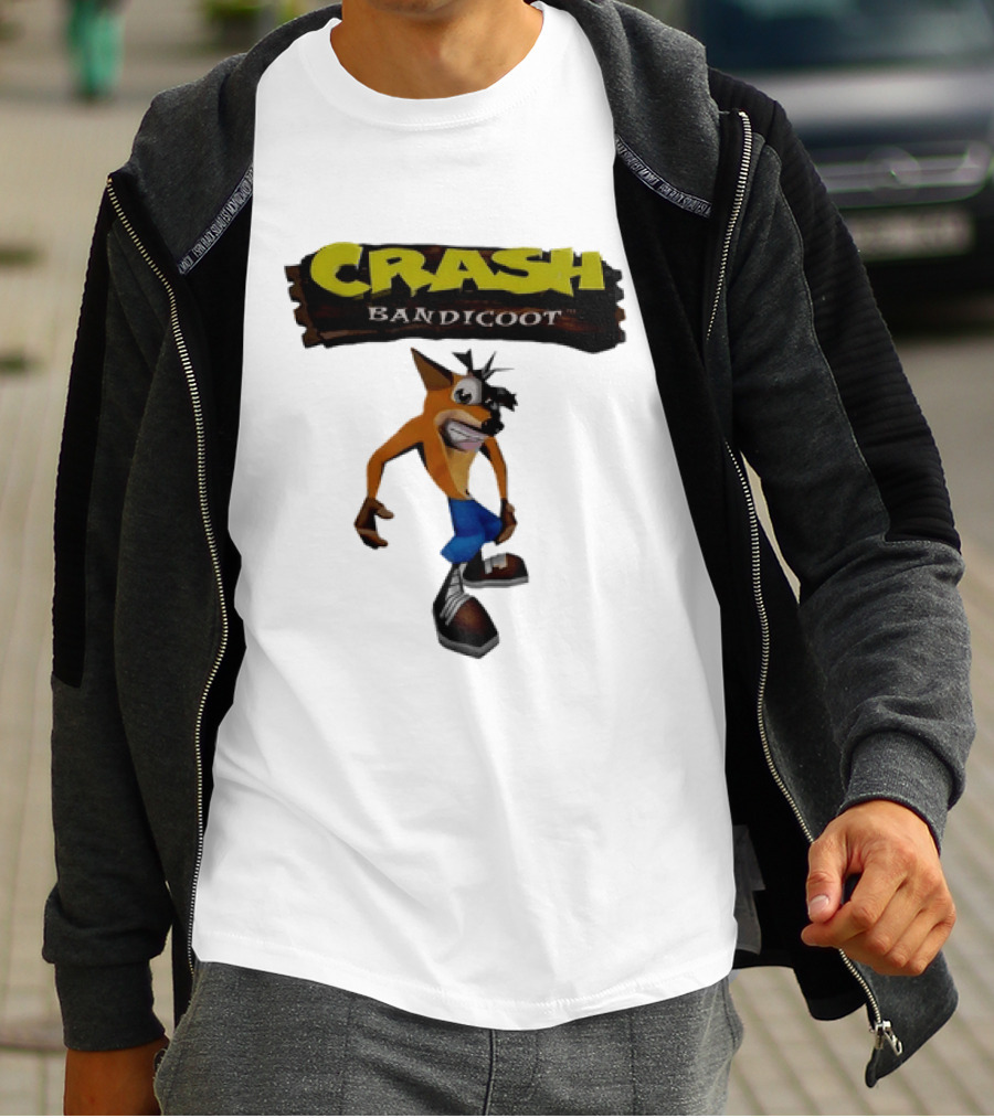 Crash Bandicoot Video Game Classic Gaming T-Shirt