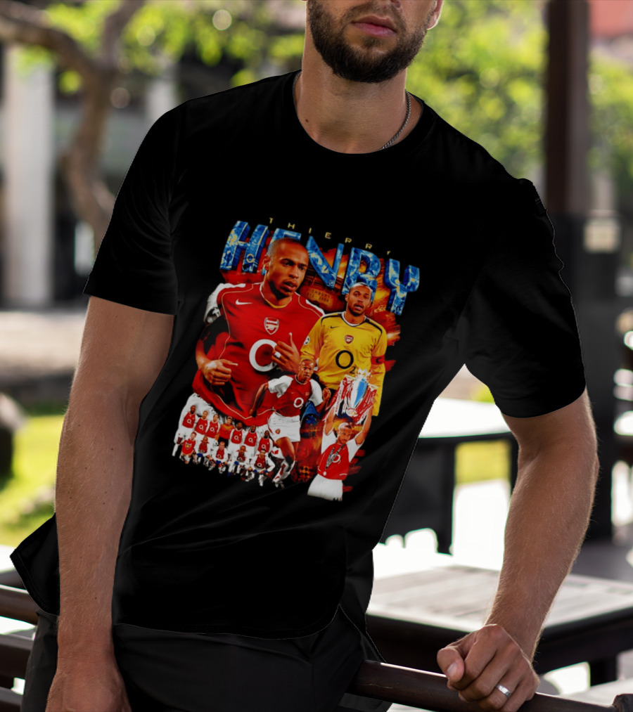 Thierry Henry Arsenal Highbury Legends Collection 1999 2006 T-Shirt