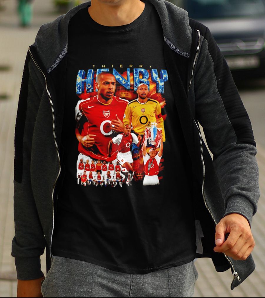 Thierry Henry Arsenal Highbury Legends Collection 1999 2006 T-Shirt