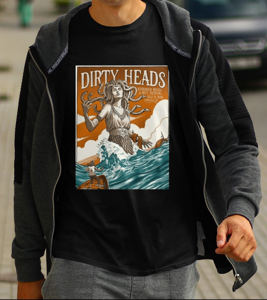 Dirty Heads Everwild Music & Arts Festival Thornville Ohio July 31 2026 T-Shirt