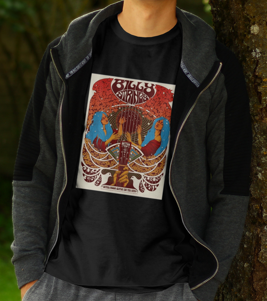 Billy Strings Bethel Woods Center July 31 August 1 2026 Simon Berndt T-Shirt