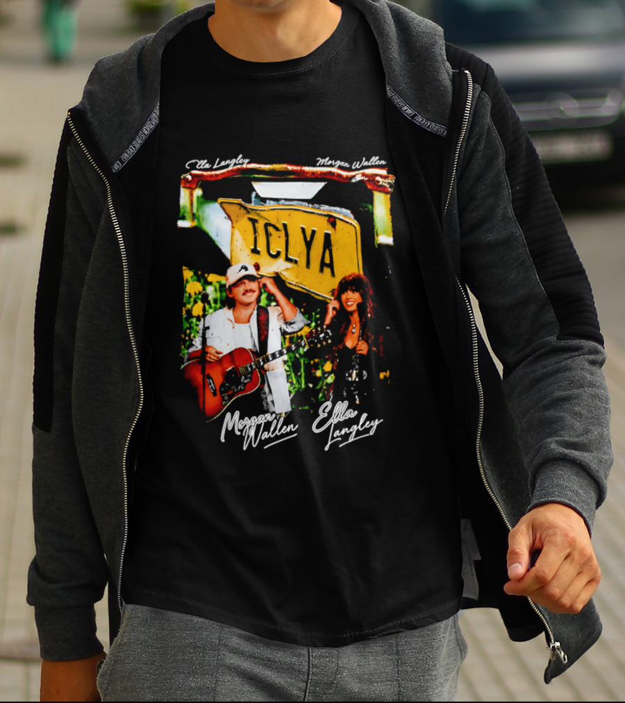 Morgan Wallen Ella Langley ICLYA Collaboration T-Shirt
