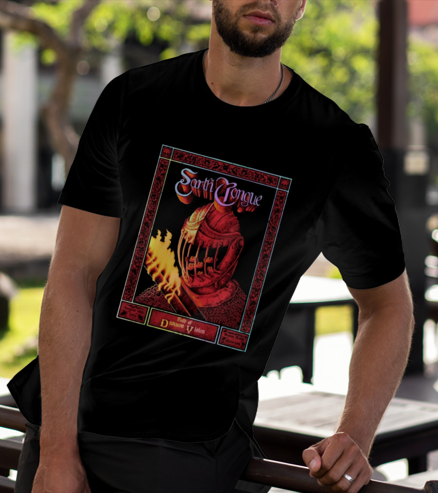 Earth Tongue August 16th 2023 Field Of Dungeon Vision Lyons Colorado T-Shirt