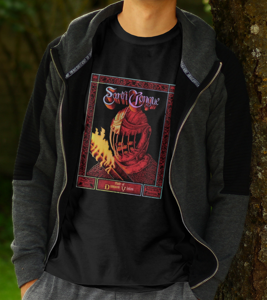 Earth Tongue August 16th 2023 Field Of Dungeon Vision Lyons Colorado T-Shirt