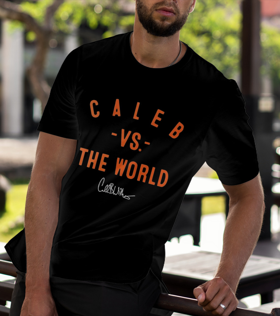Caleb Williams VS The World 2026 Chicago Bears T-Shirt