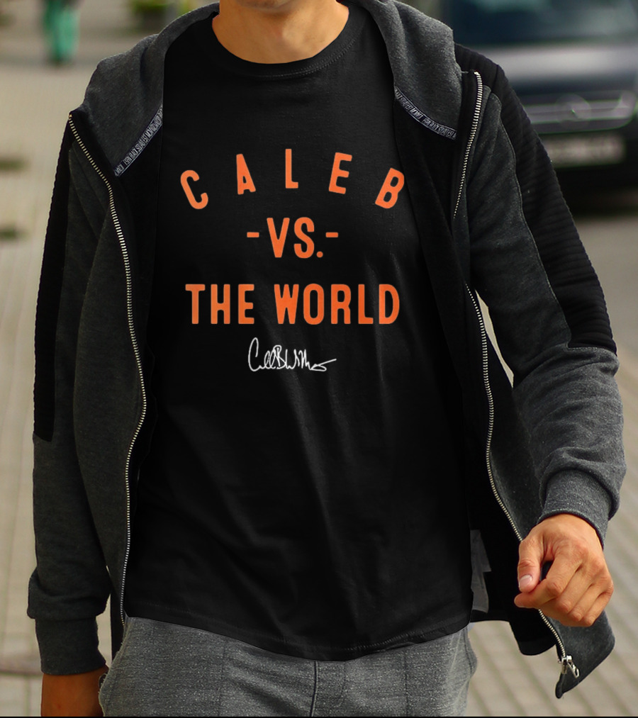 Caleb Williams VS The World 2026 Chicago Bears T-Shirt