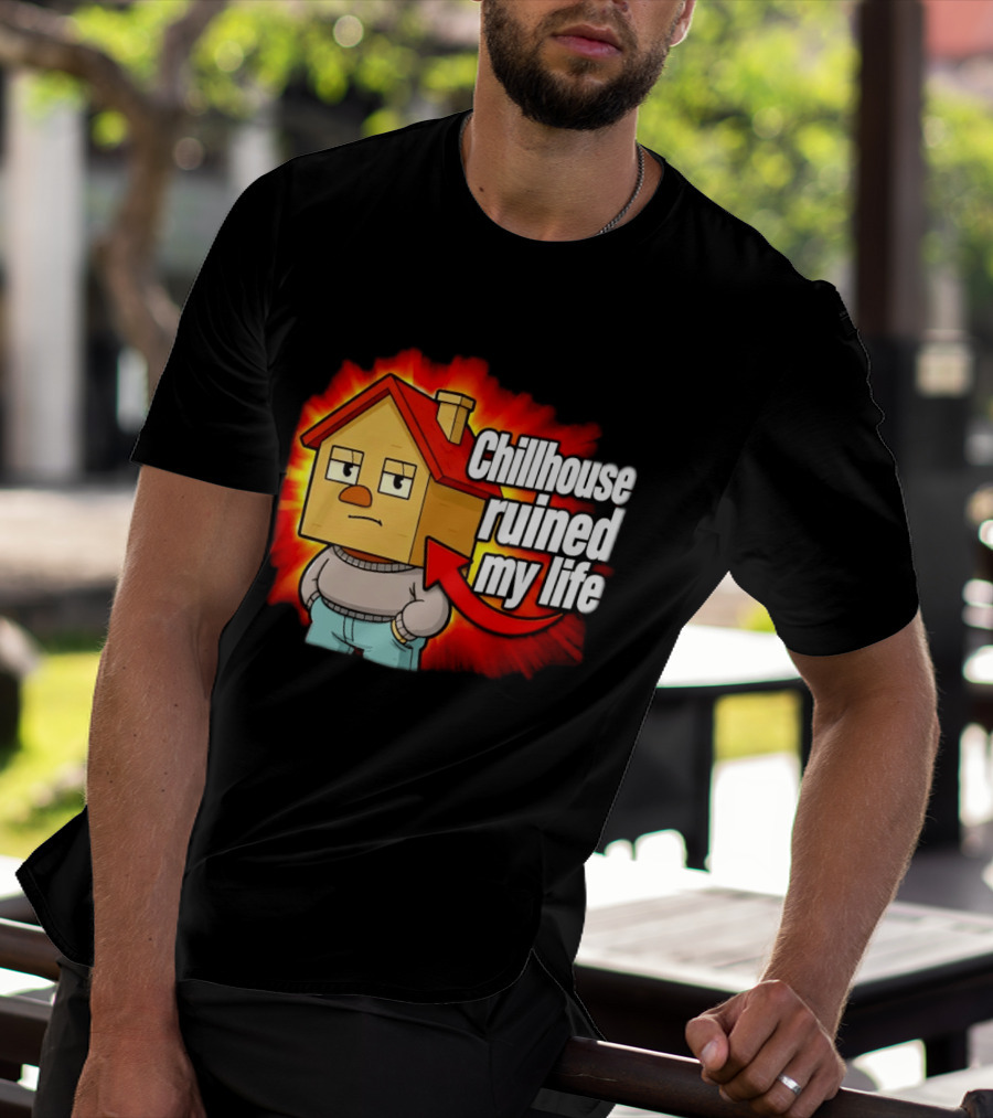 Chillhouse Ruined My Life Cube House T-Shirt