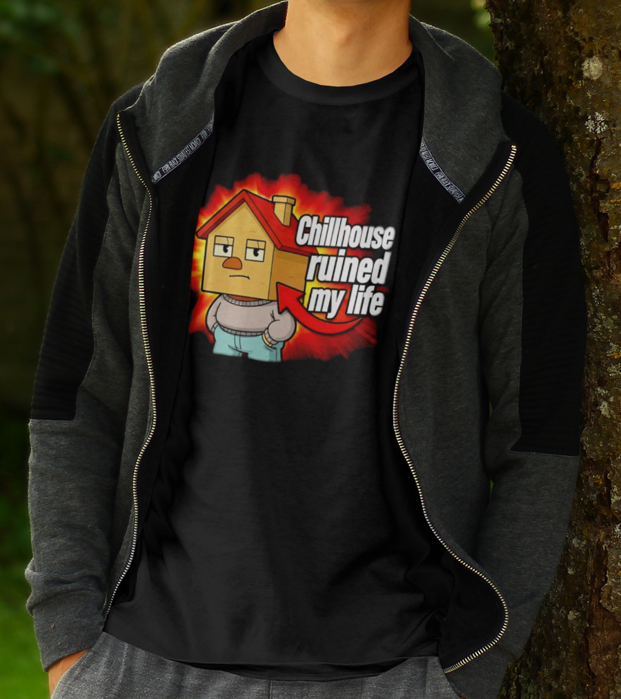 Chillhouse Ruined My Life Cube House T-Shirt