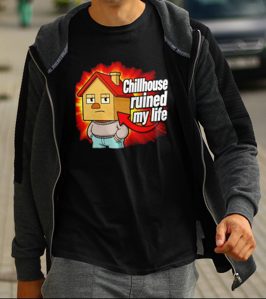 Chillhouse Ruined My Life Cube House T-Shirt