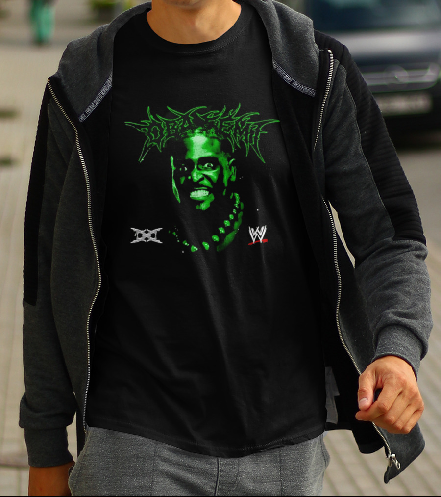 Ken Carson Oba Femi WWE DX Logo Green Face T-Shirt