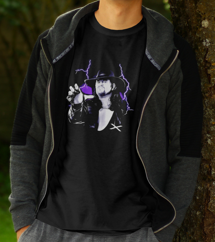 Ken Carson Meets WWE Superstar The Undertaker Lightning T-Shirt
