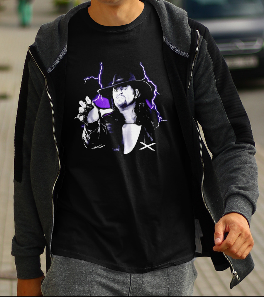 Ken Carson Meets WWE Superstar The Undertaker Lightning T-Shirt
