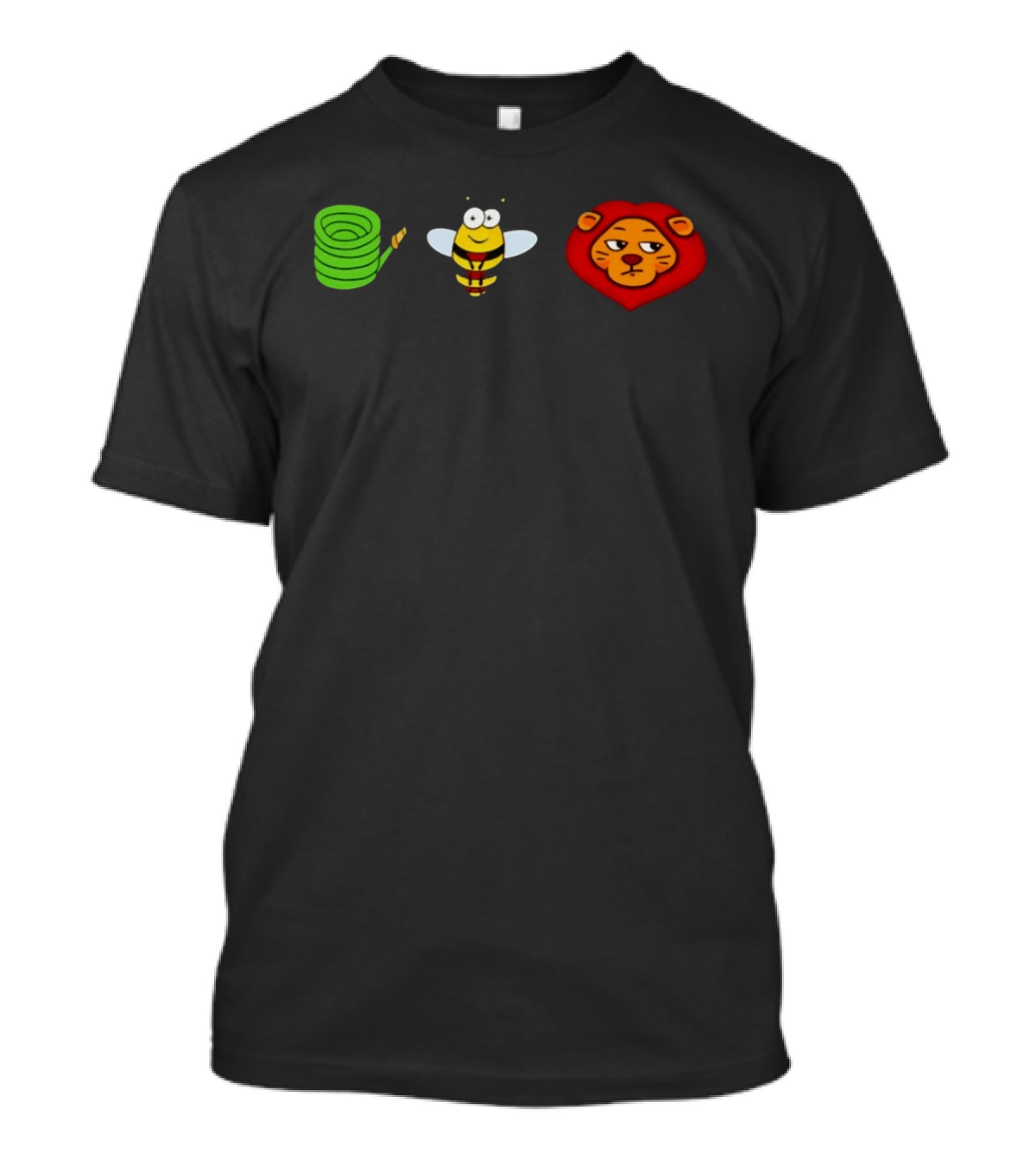 Hose Bee Lion Meme Visual Wordplay Fun T-Shirt