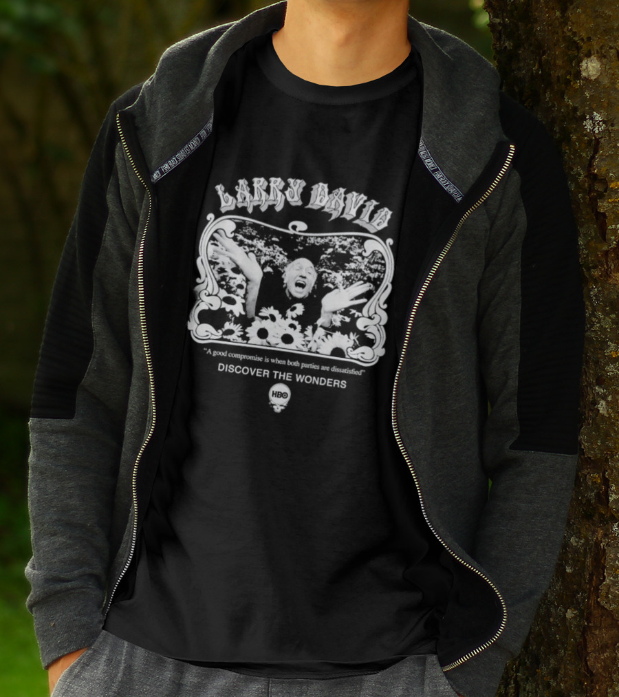 Larry David A Good Compromise Is When Both Parties Are Dissatisfied Forever T-Shirt