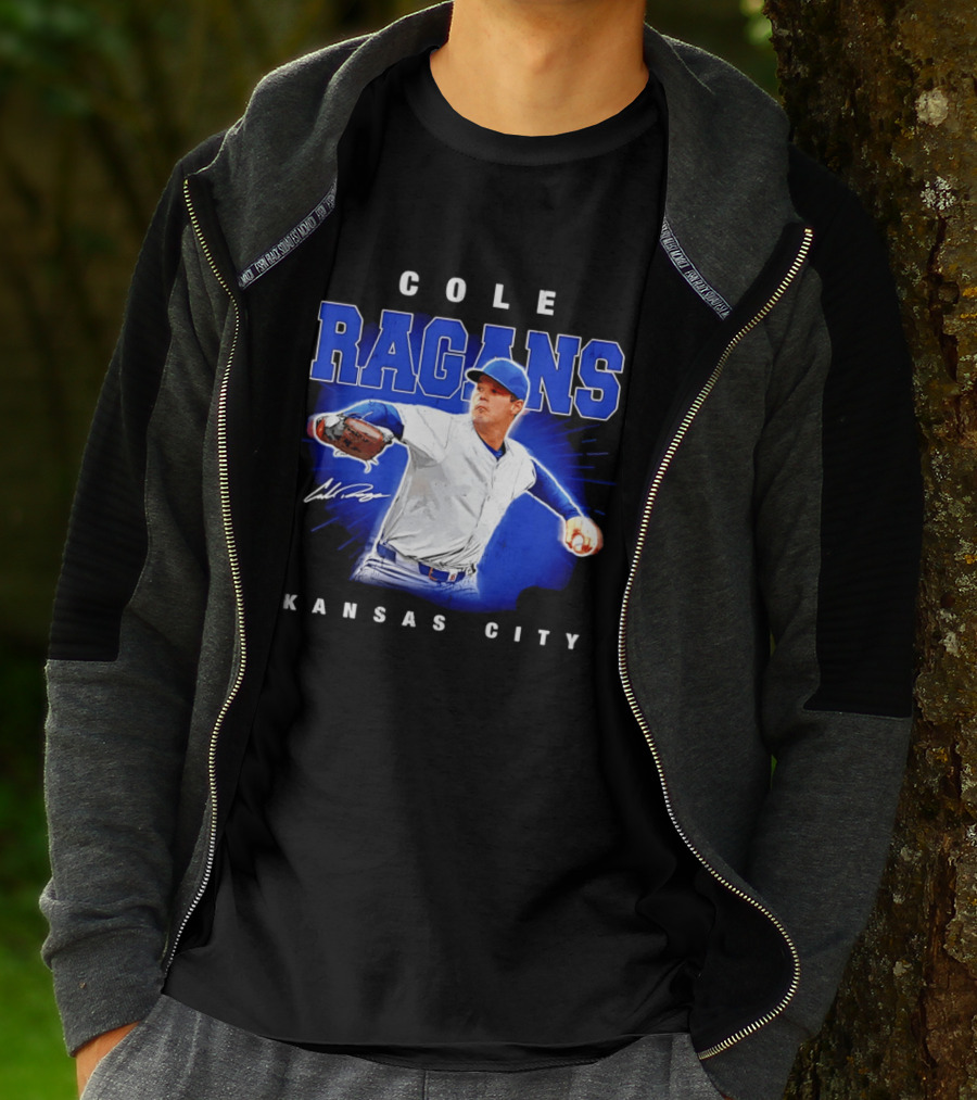 Cole Ragans Iconic Kansas City Pitcher Baseball Performance T-Shirt