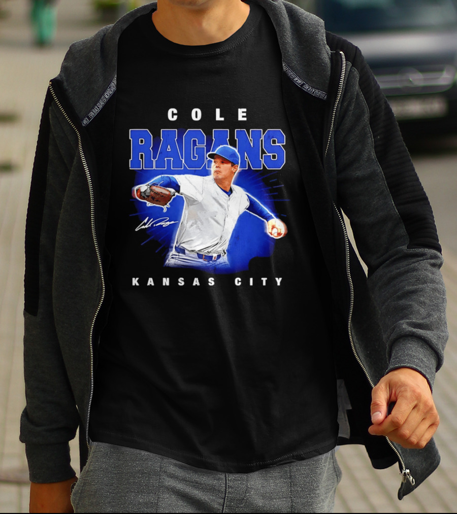 Cole Ragans Iconic Kansas City Pitcher Baseball Performance T-Shirt