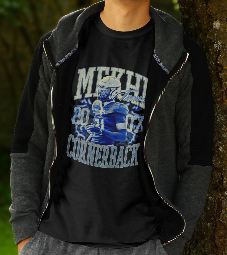 Mekhi Toms Cornerback 2007 Football Player Sports T-Shirt