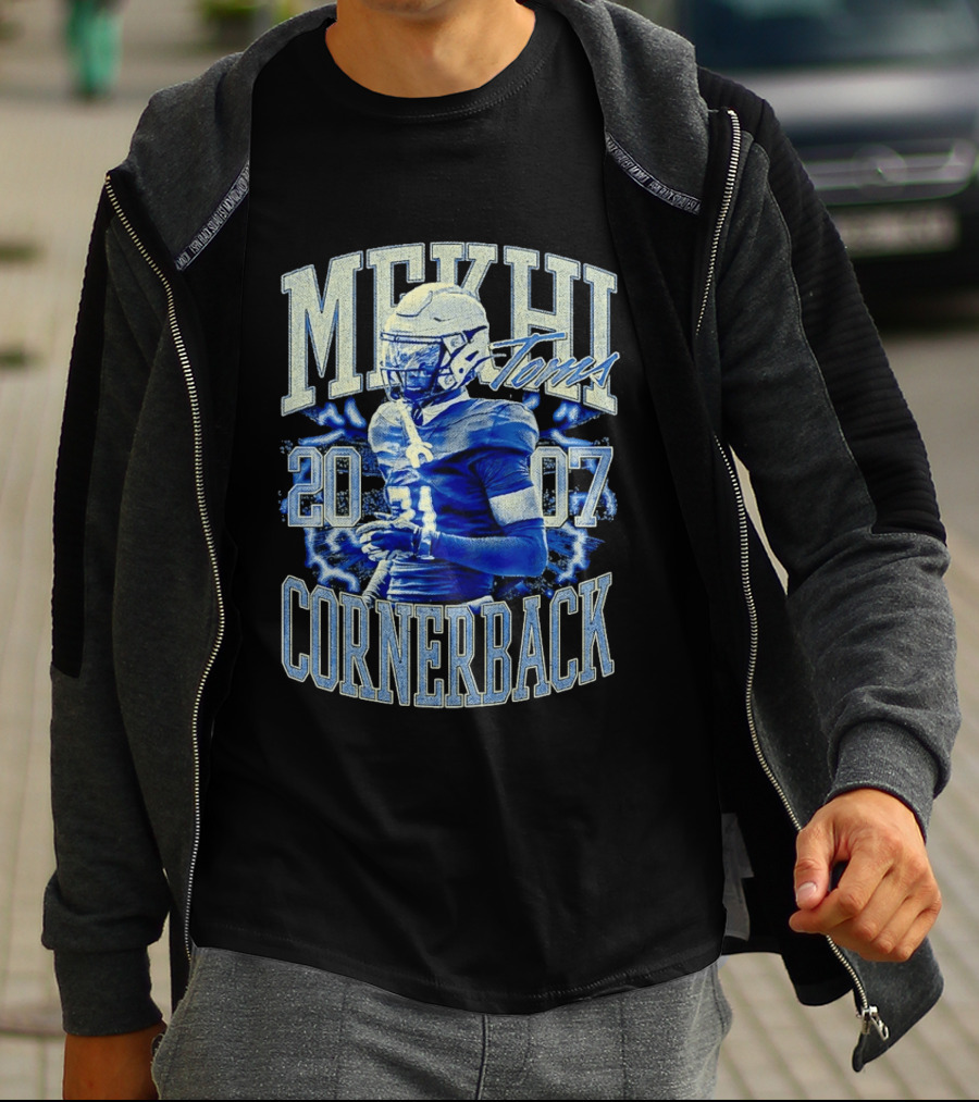 Mekhi Toms Cornerback 2007 Football Player Sports T-Shirt