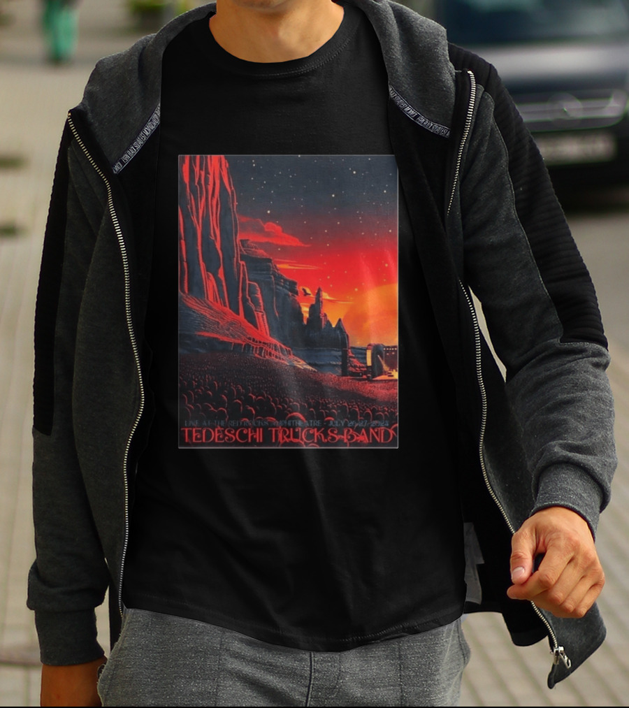 Tedeschi Trucks Band Live At Red Rocks Amphitheatre July 26 27 2024 Morrison Colorado T-Shirt