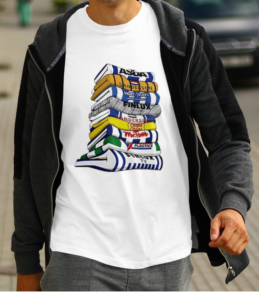 ASDA Sanderson Host Stay Finlux TV Chupa Chups Mr Tom Plastics T-Shirt