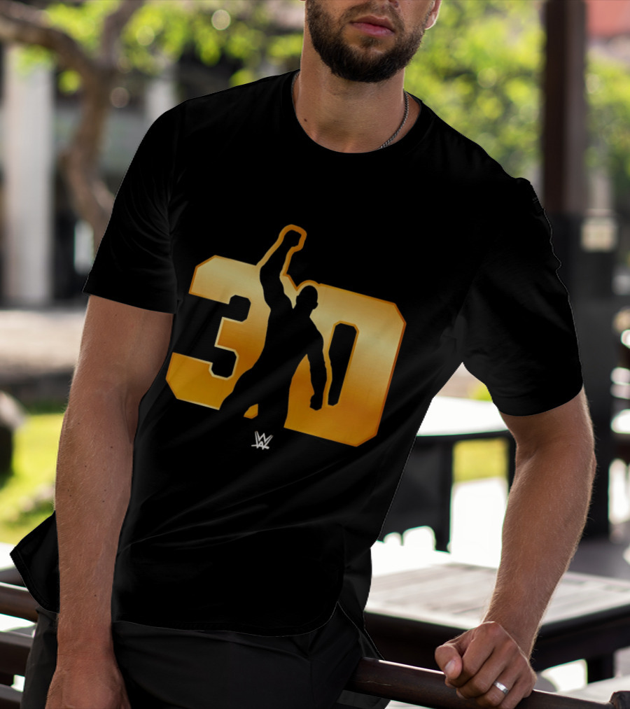 The Rock 30 WWE Years Anniversary Celebration T-Shirt