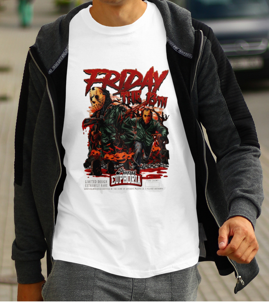Friday The 13th Jason Voorhees Planet Euphoria Limited Edition T-Shirt