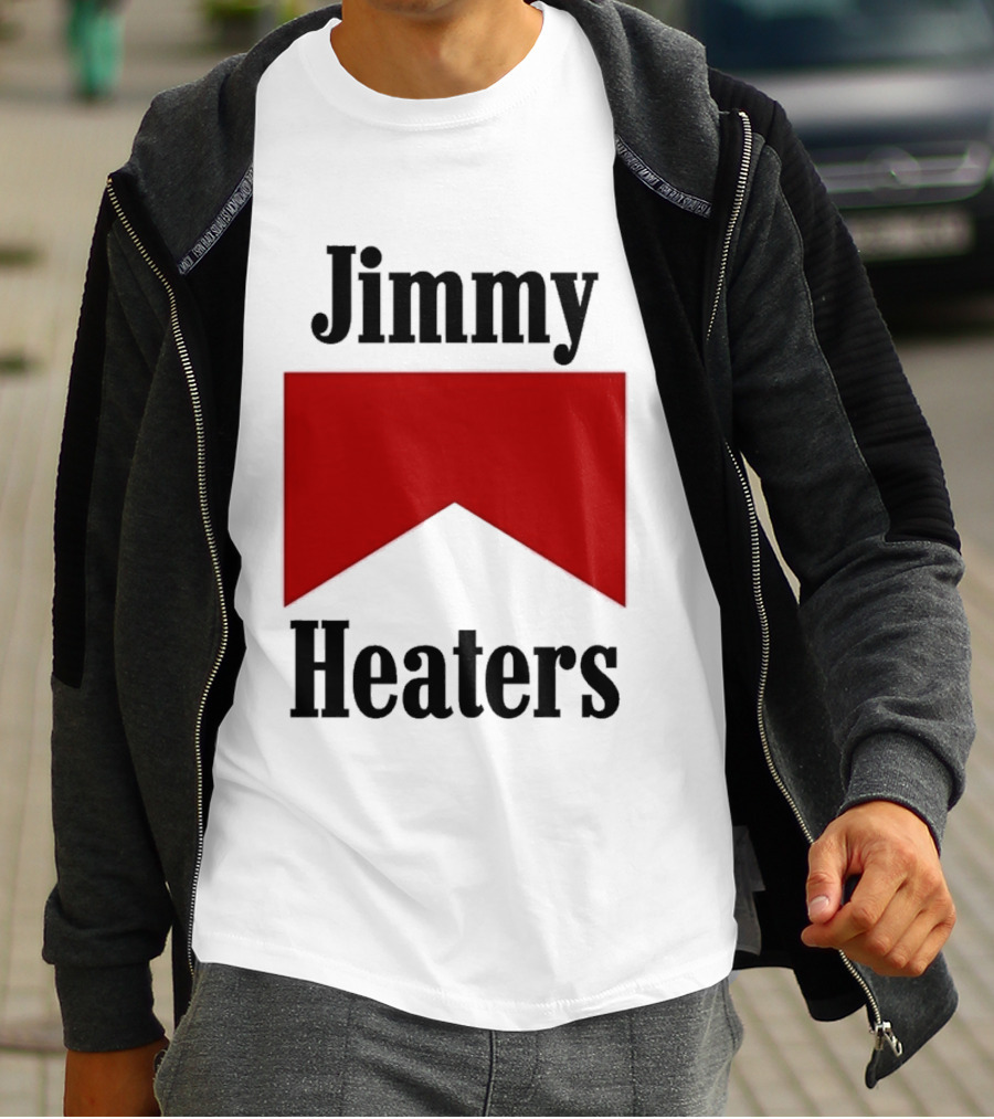 Jimmy Heaters Marlboro Cigarettes Red Banner T-Shirt