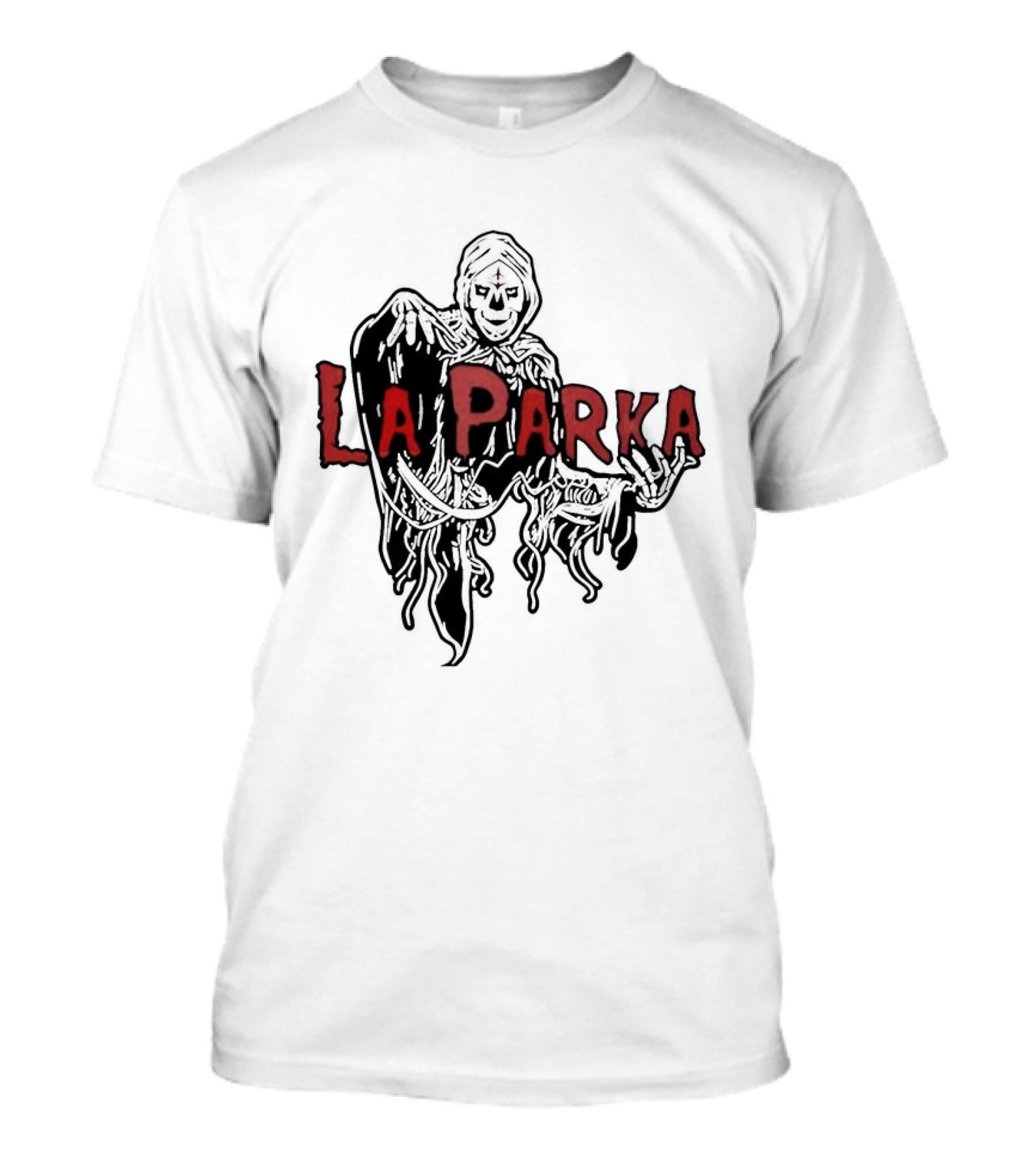 La Parka Grim Reaper Lucha Libre Luchador T-Shirt