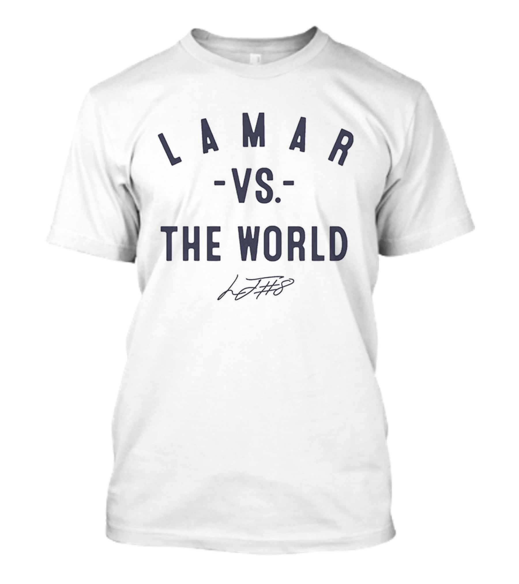 Lamar Jackson Vs The World Baltimore Ravens 2026 T-Shirt