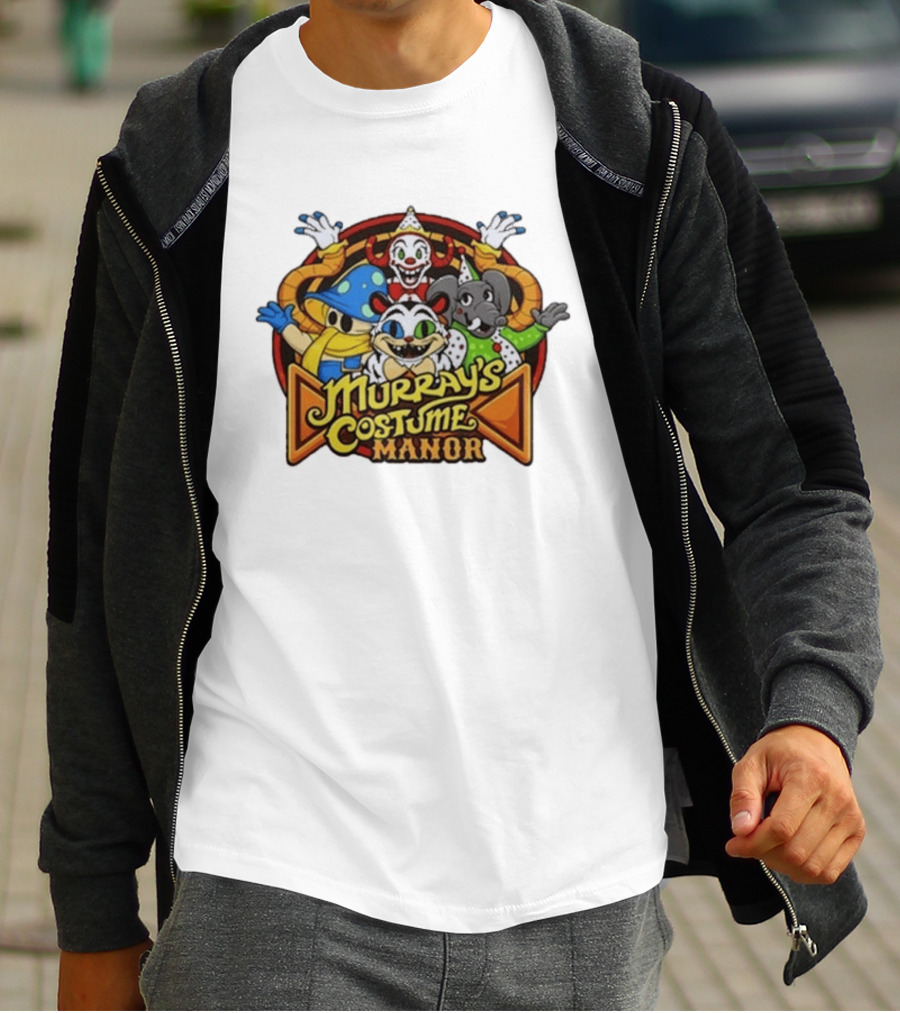 Fight Night At Murray's Costume Manor Freddy Characters T-Shirt